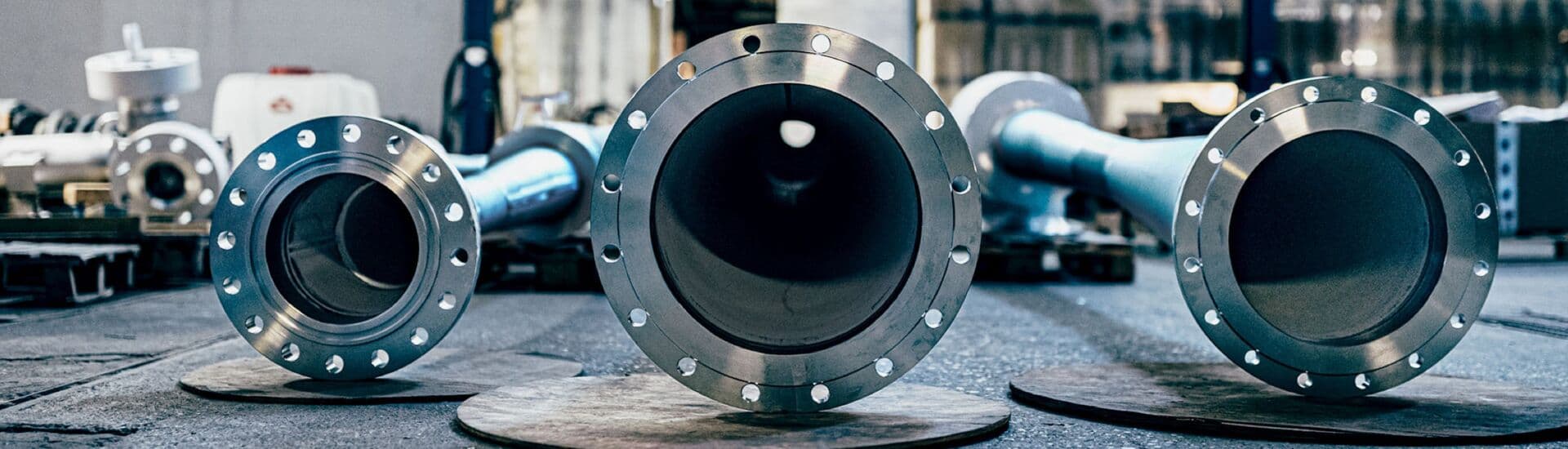 Körting ejectors in factory