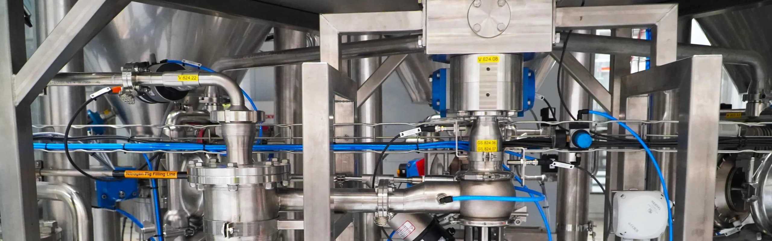 Pigging system in production environment